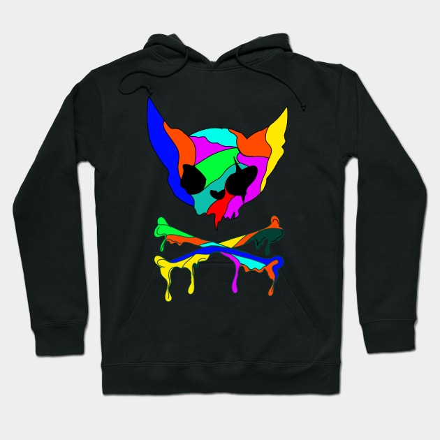 Cats skull Hoodie by Store -smitch